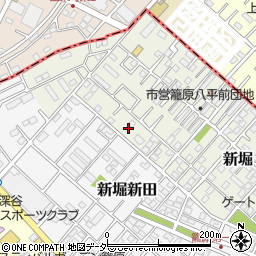埼玉県熊谷市新堀1262-4周辺の地図