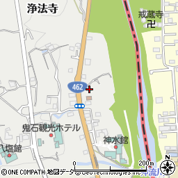 群馬県藤岡市浄法寺34周辺の地図