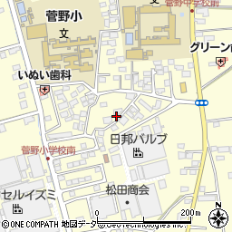 長野県松本市笹賀神戸3324周辺の地図