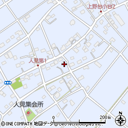 埼玉県深谷市人見104周辺の地図