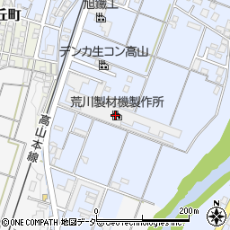 岐阜県高山市下切町130周辺の地図