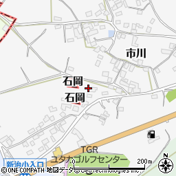 茨城県かすみがうら市市川176周辺の地図