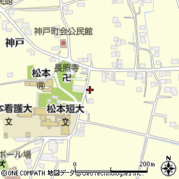 長野県松本市笹賀神戸3271周辺の地図