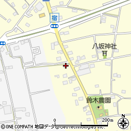 茨城県古河市東山田41周辺の地図