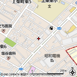 河内屋紙株式会社　研修寮周辺の地図