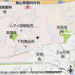 茨城県下妻市下妻丁59-3周辺の地図