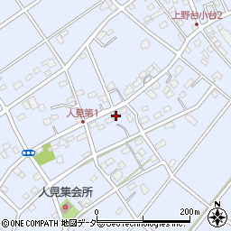埼玉県深谷市人見103周辺の地図