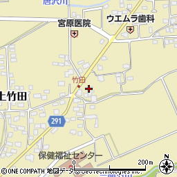 長野県東筑摩郡山形村上竹田5498-1周辺の地図