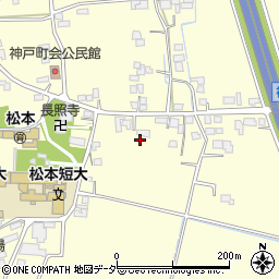 長野県松本市笹賀神戸3265周辺の地図