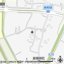 茨城県古河市新和田455周辺の地図