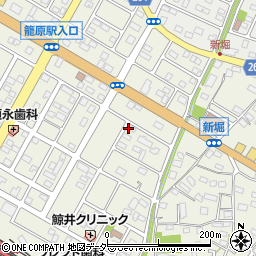 埼玉県熊谷市新堀周辺の地図