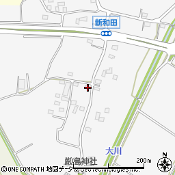 茨城県古河市新和田460周辺の地図