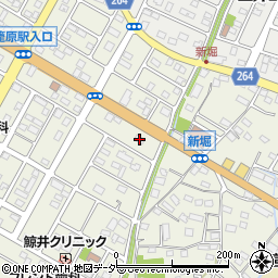 埼玉県熊谷市新堀353周辺の地図