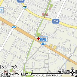 埼玉県熊谷市新堀317周辺の地図