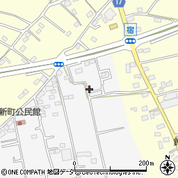 茨城県古河市山田656-6周辺の地図