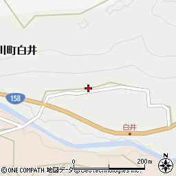 岐阜県高山市丹生川町白井周辺の地図