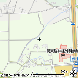 埼玉県熊谷市代周辺の地図