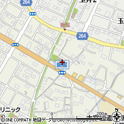 熊谷消防署玉井分署周辺の地図