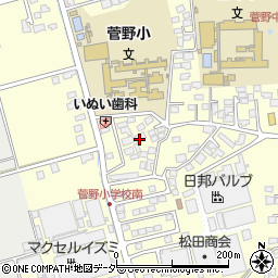 長野県松本市笹賀神戸3330周辺の地図