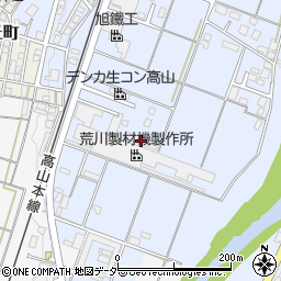 岐阜県高山市下切町145周辺の地図