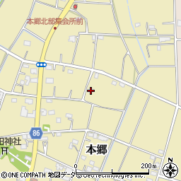埼玉県深谷市本郷1365周辺の地図