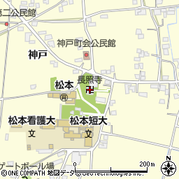 長野県松本市笹賀神戸3284周辺の地図