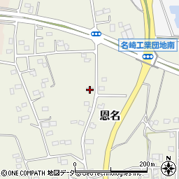 茨城県古河市恩名777周辺の地図