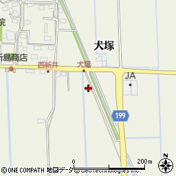 犬塚集会所周辺の地図