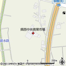 県西中央青果市場周辺の地図