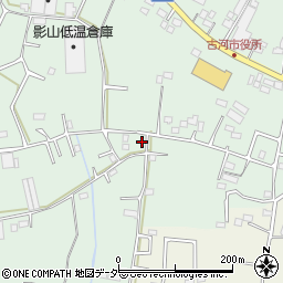茨城県古河市女沼538周辺の地図