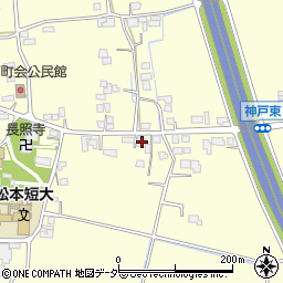 長野県松本市笹賀神戸3257周辺の地図