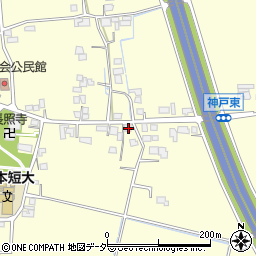 長野県松本市笹賀神戸3253周辺の地図