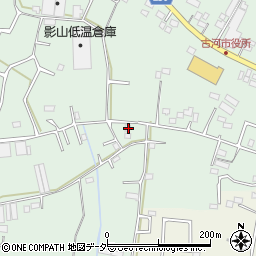 茨城県古河市女沼537-2周辺の地図