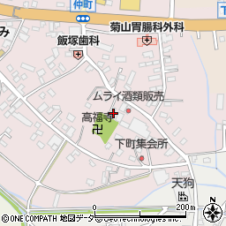 茨城県下妻市下妻丁278周辺の地図