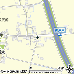 長野県松本市笹賀神戸3254周辺の地図