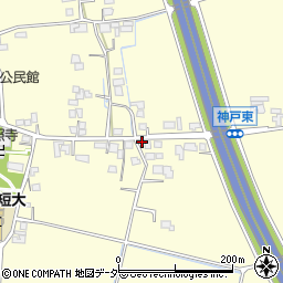 長野県松本市笹賀神戸3252周辺の地図