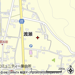 埼玉県児玉郡神川町渡瀬周辺の地図