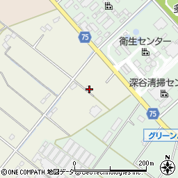 埼玉県深谷市櫛引228周辺の地図