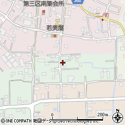埼玉県行田市中江袋592-12周辺の地図