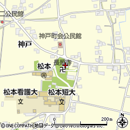 長照寺周辺の地図