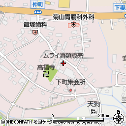 茨城県下妻市下妻丁280周辺の地図