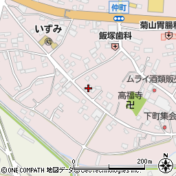 茨城県下妻市下妻丁309周辺の地図