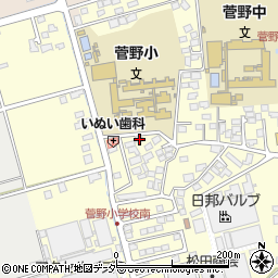 長野県松本市笹賀神戸3331周辺の地図