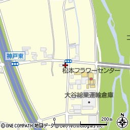 長野県松本市笹賀神戸3222周辺の地図