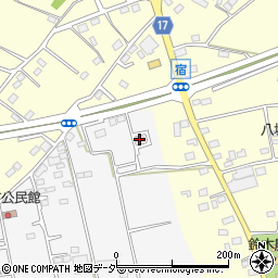 茨城県古河市山田654周辺の地図