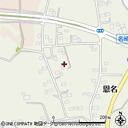 茨城県古河市恩名801周辺の地図