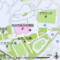 埼玉県深谷市上野台2568周辺の地図