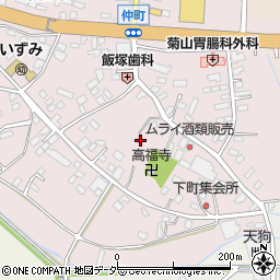 茨城県下妻市下妻丁274-5周辺の地図