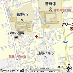 長野県松本市笹賀神戸3466周辺の地図