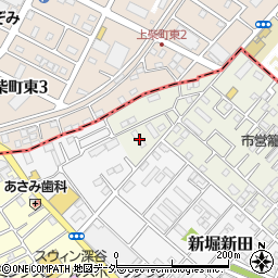 埼玉県熊谷市新堀1207-4周辺の地図